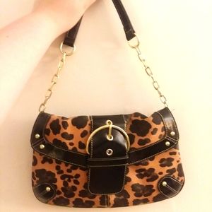 Leopard Print Clutch